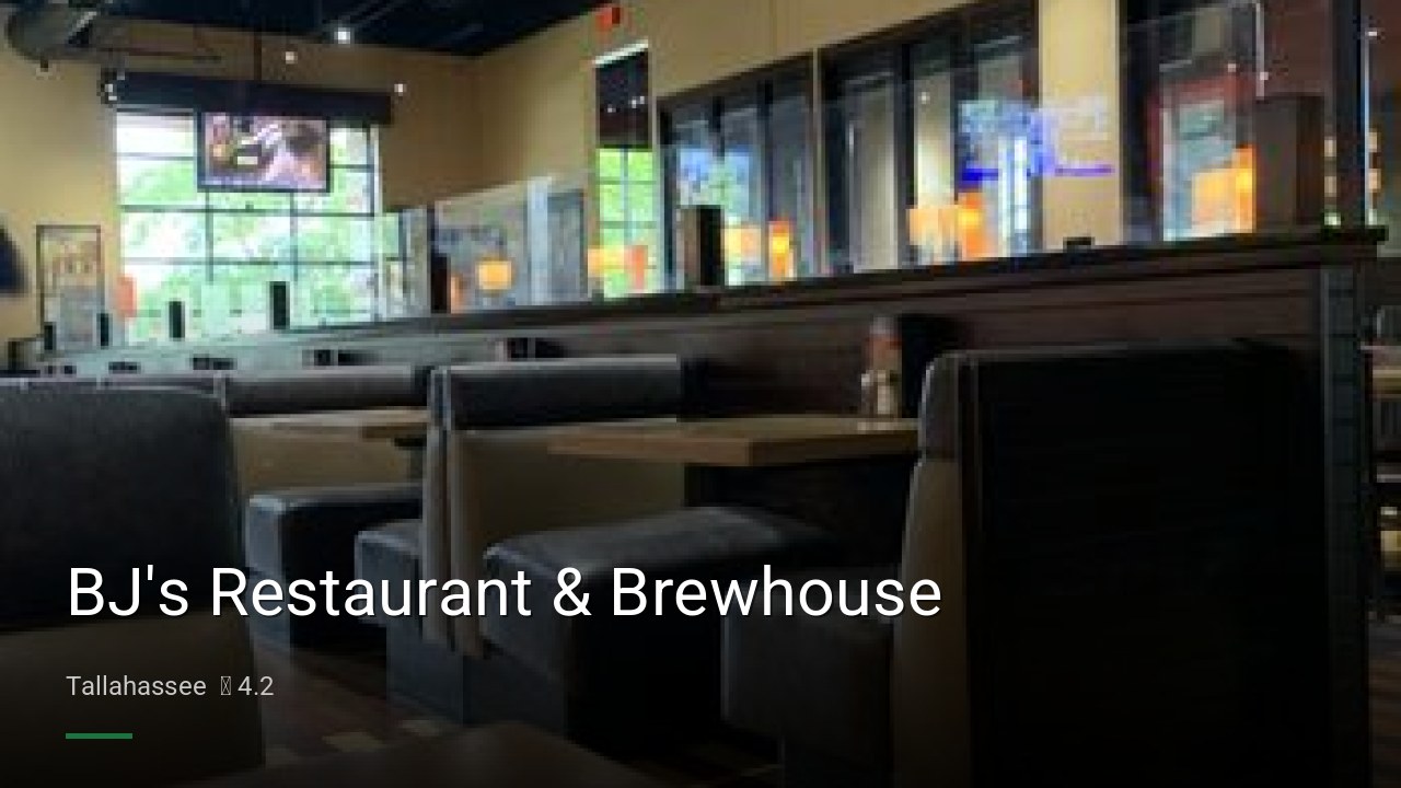 BJ's Restaurant & Brewhouse - Sports Bars in Tallahassee