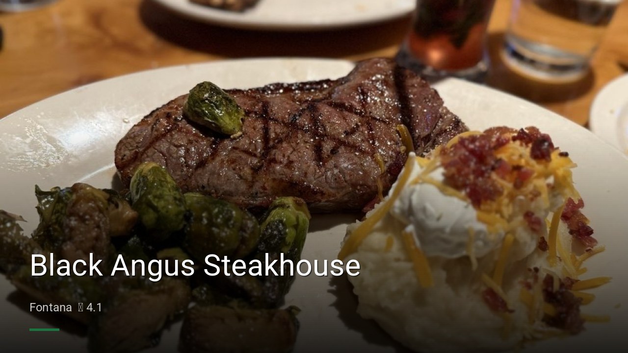 Black Angus Steakhouse - Sports Bars in Fontana