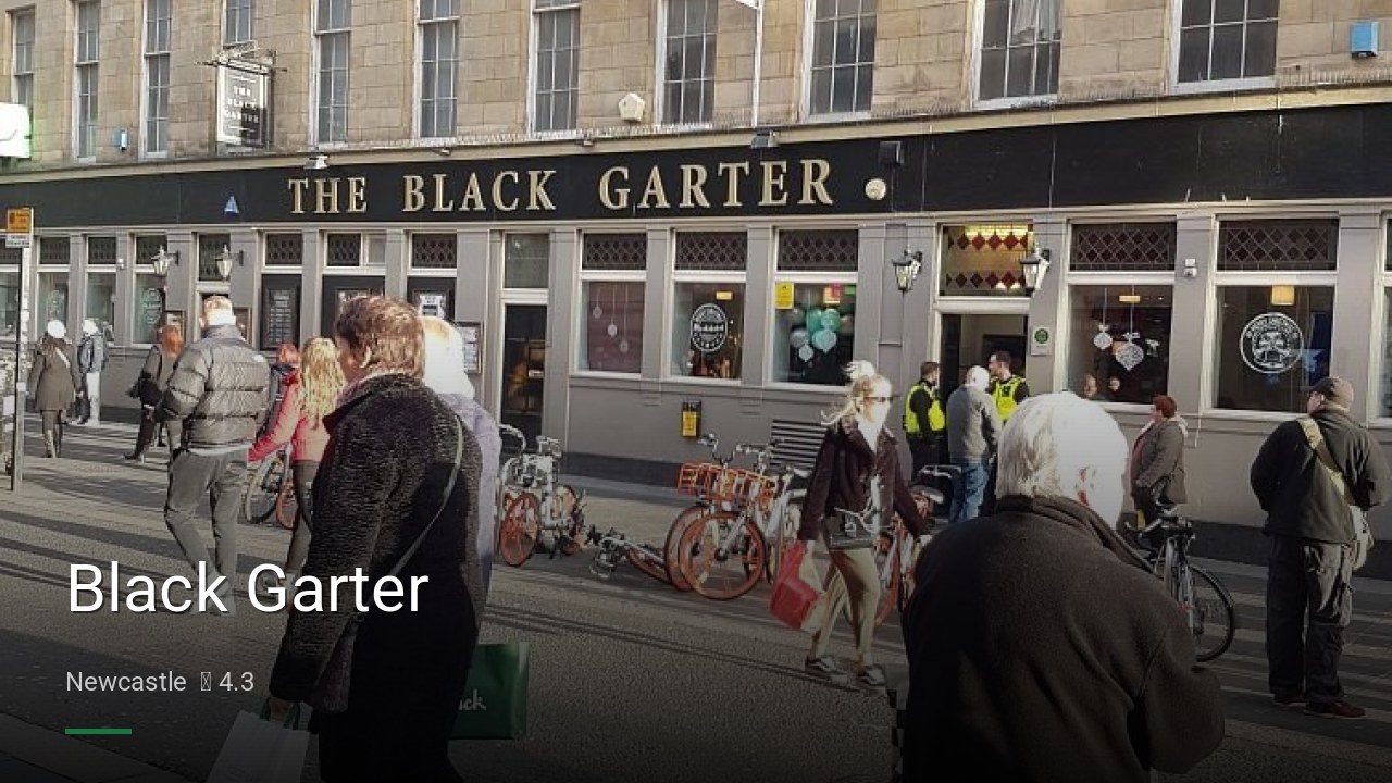 Black Garter - Sports Bars in Newcastle