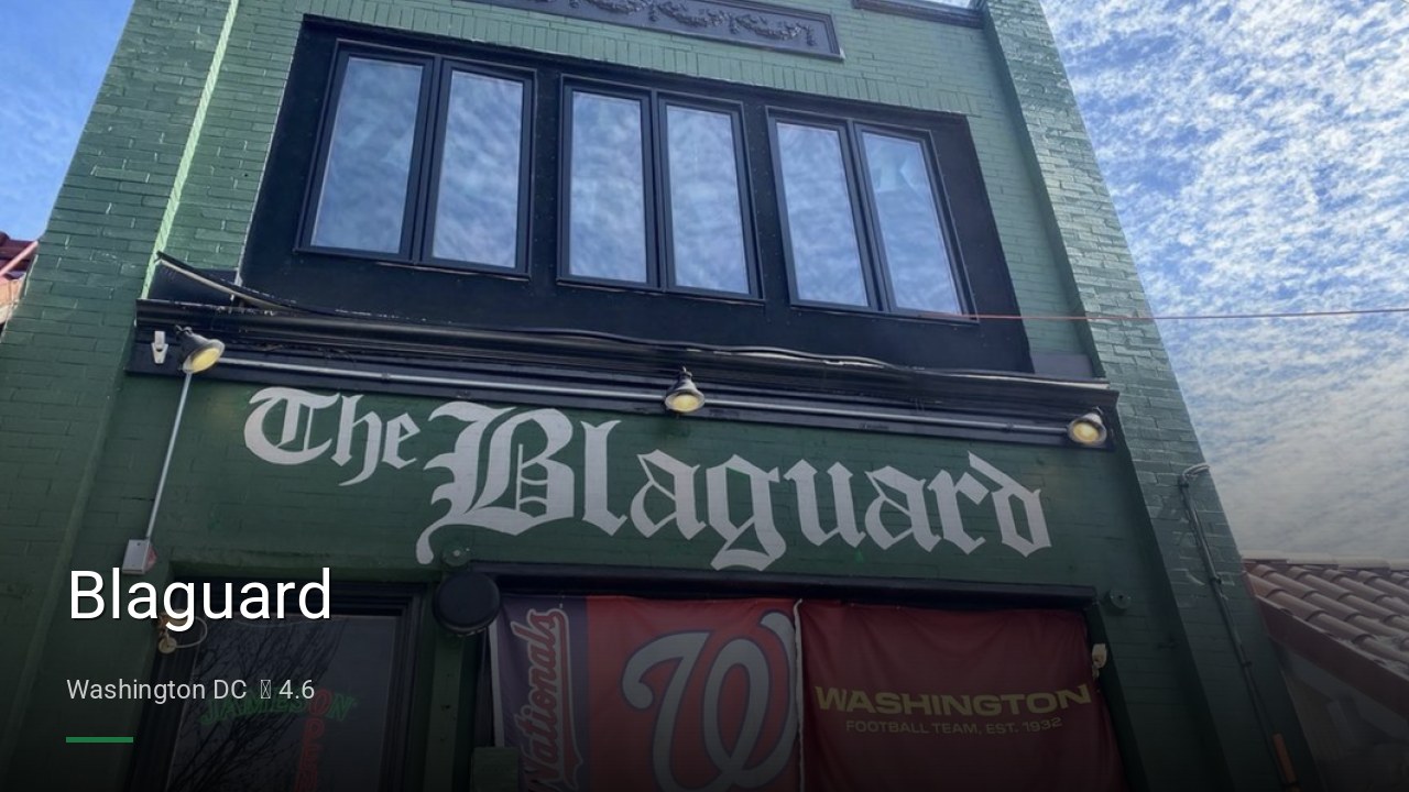 Blaguard - Sports Bars in Washington DC