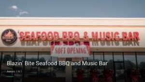 Blazin’ Bite Seafood BBQ and Music Bar — Sports bars in Aurora