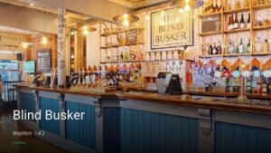 Blind Busker — Pubs in Brighton