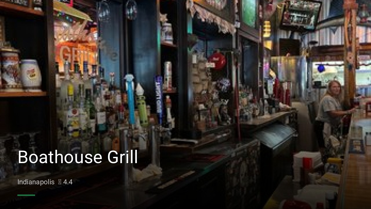Boathouse Grill - Sports Bars in Indianapolis