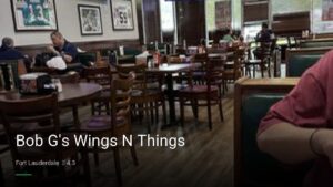 Bob G’s Wings N Things — Sports bars in Fort Lauderdale