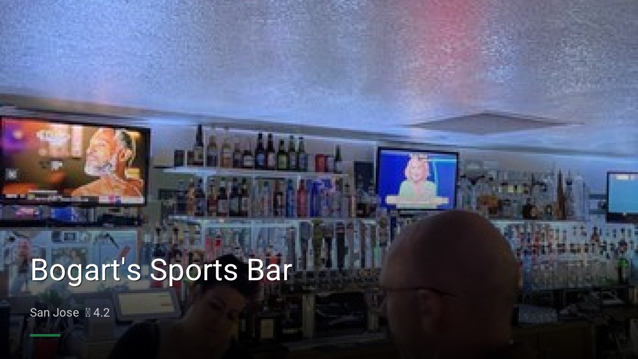 Bogart's Sports Bar - Sports Bars in San Jose