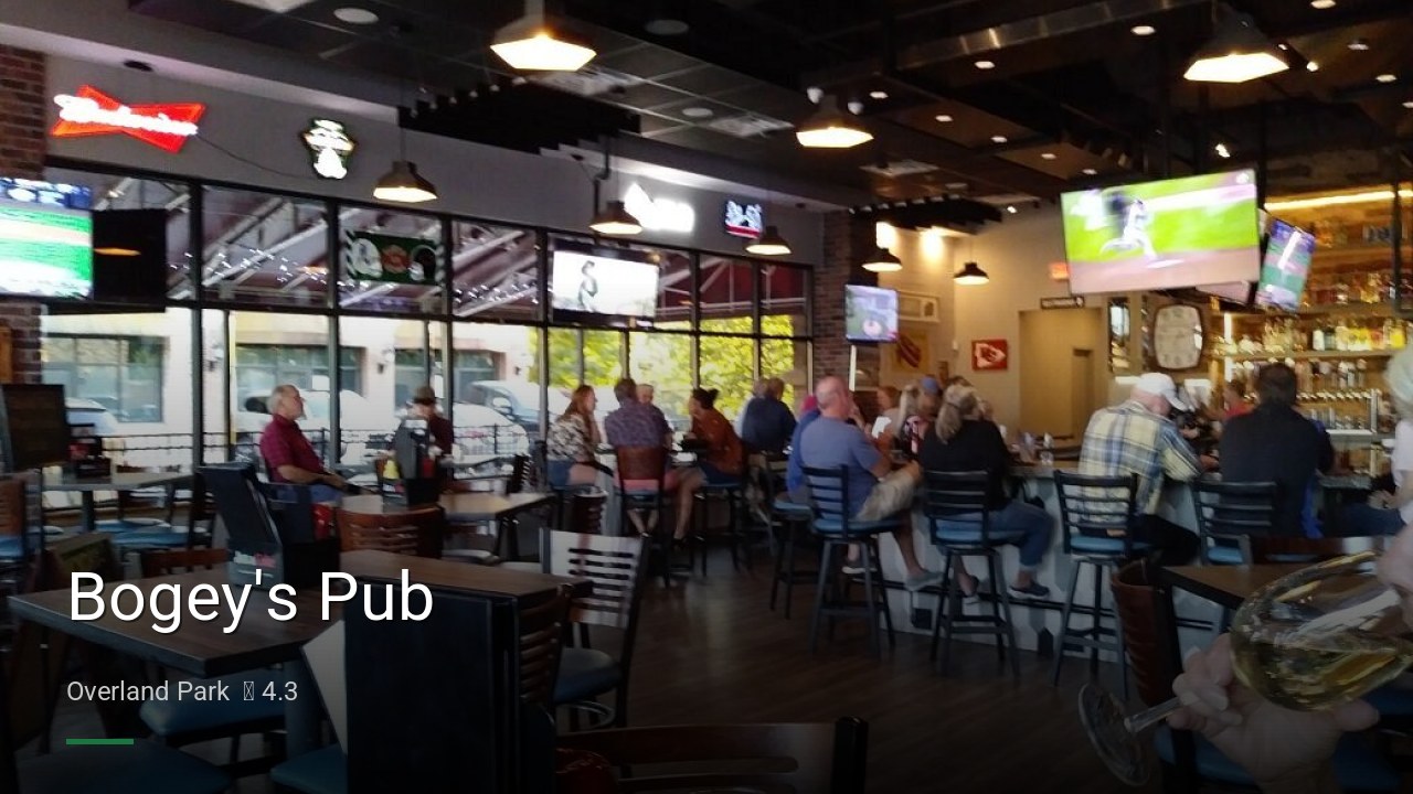 Bogey's Pub - Sports Bars in Overland Park