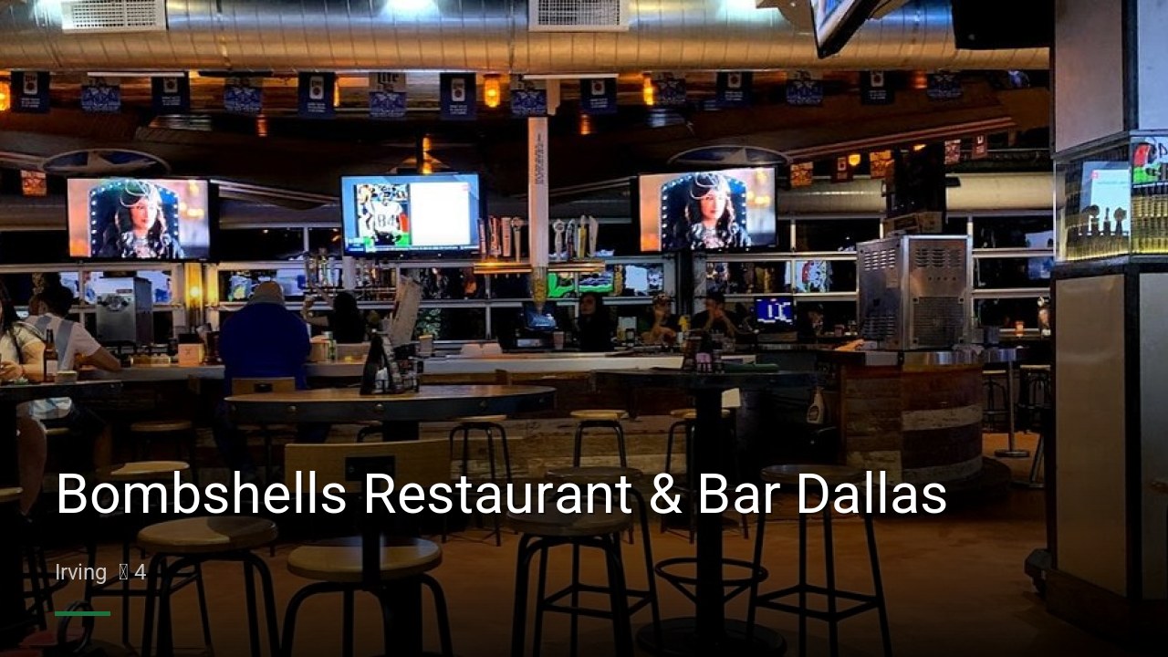 Bombshells Restaurant & Bar Dallas - Sports Bars in Irving
