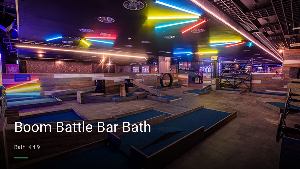 Boom Battle Bar Bath - Sports Bars in Bath