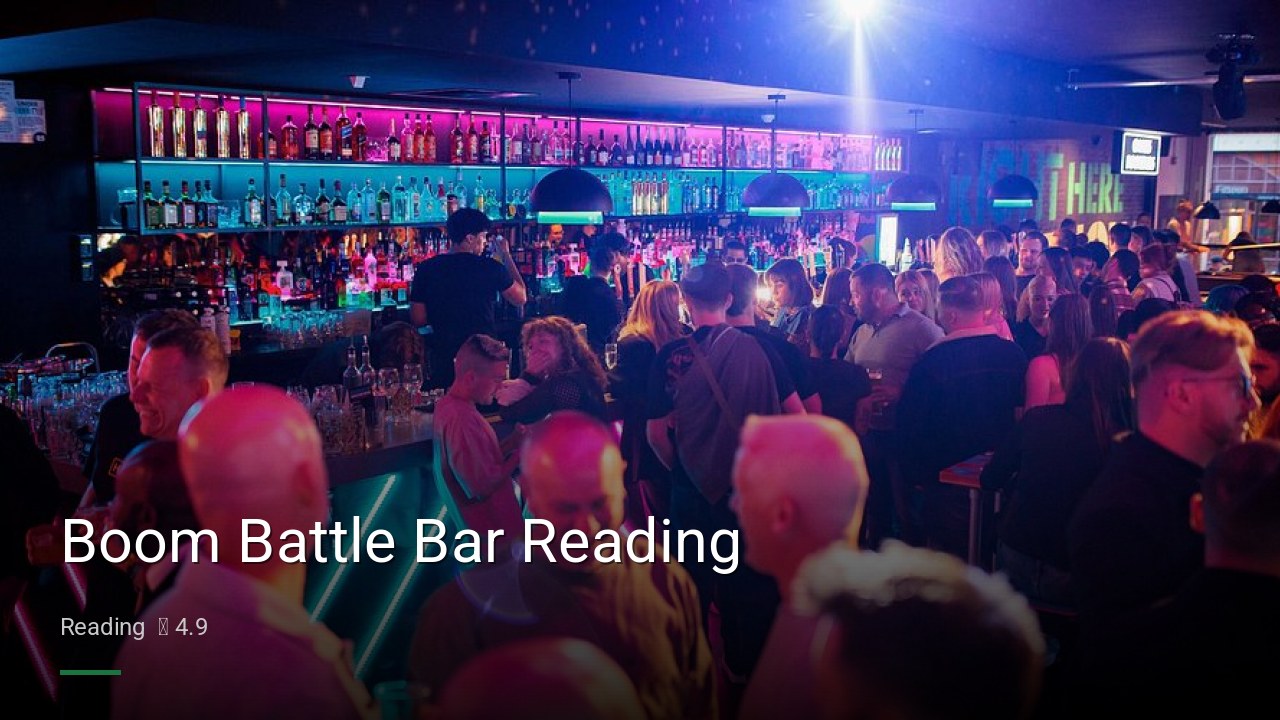 Boom Battle Bar Reading - Sports Bars in Reading