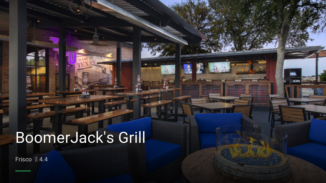 BoomerJack's Grill - Sports Bars in Frisco
