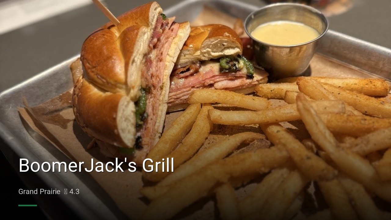 BoomerJack's Grill - Sports Bars in Grand Prairie