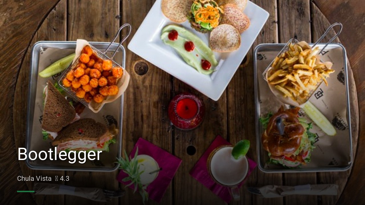 Bootlegger - Sports Bars in Chula Vista