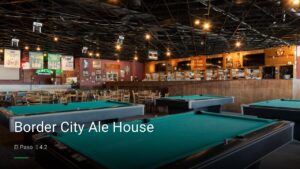 Border City Ale House — Sports bars in El Paso