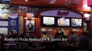 Boston’s Pizza Restaurant & Sports Bar — Sports bars in Arlington