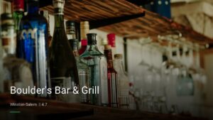 Boulder’s Bar & Grill — Sports bars in Winston-Salem