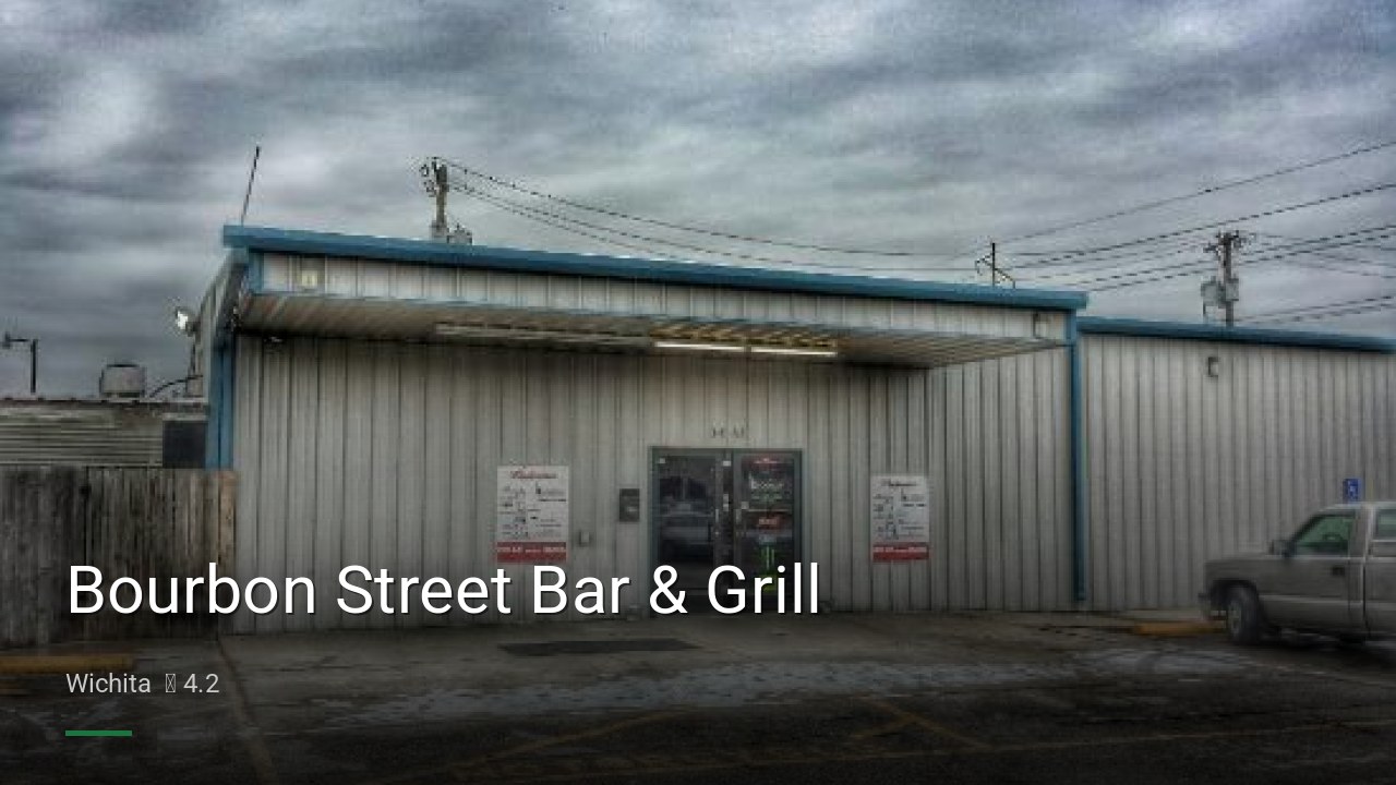 Bourbon Street Bar & Grill - Sports Bars in Wichita