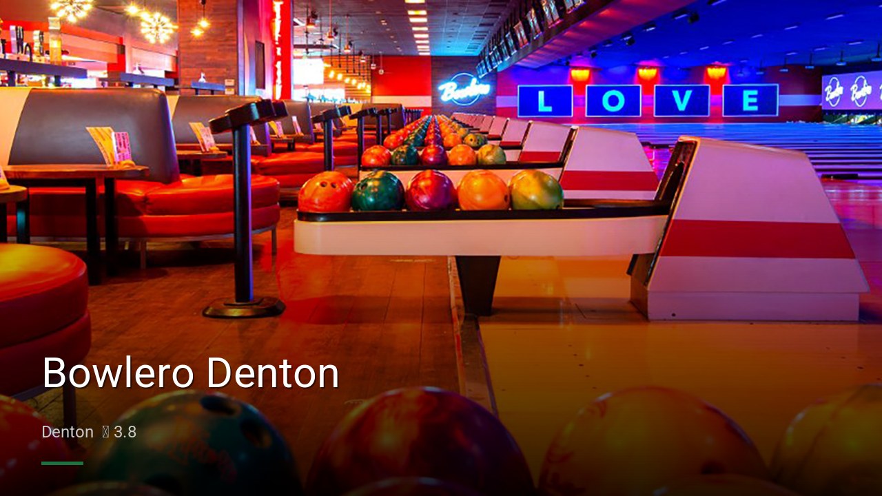 Bowlero Denton - Sports Bars in Denton