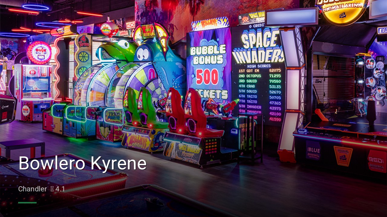Bowlero Kyrene - Sports Bars in Chandler