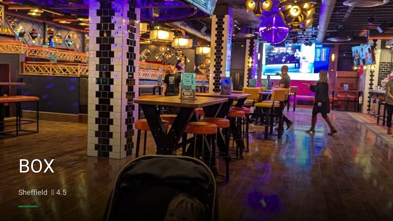 BOX - Sports Bars in Sheffield