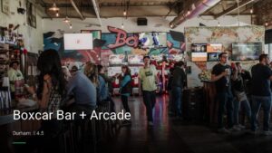 Boxcar Bar + Arcade — Sports bars in Durham