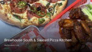 Brewhouse South & Sauced Pizza Kitchen — Sports bars in Murfreesboro