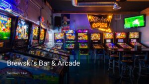 Brewski’s Bar & Arcade — Sports bars in San Diego