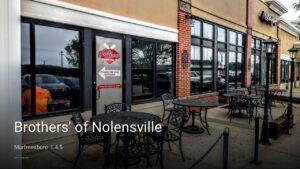 Brothers’ of Nolensville — Sports bars in Murfreesboro