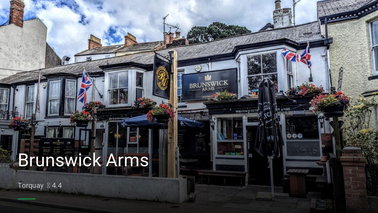 Brunswick Arms - Sports Bars in Torquay