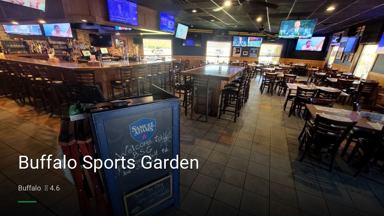 Buffalo Sports Garden - Sports Bars in Buffalo