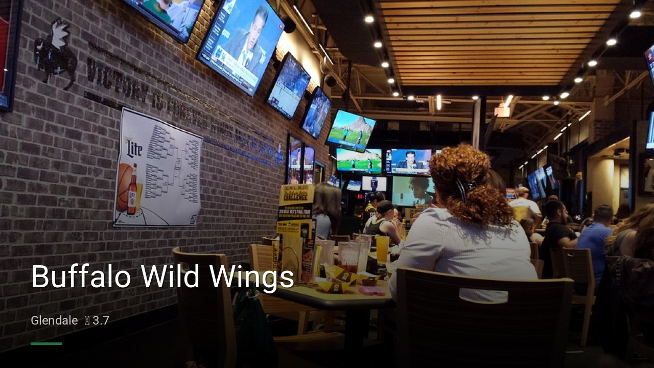 Buffalo Wild Wings - Sports Bars in Glendale