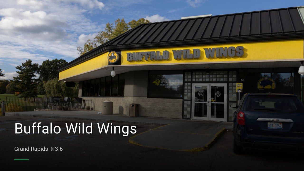 Buffalo Wild Wings - Sports Bars in Grand Rapids
