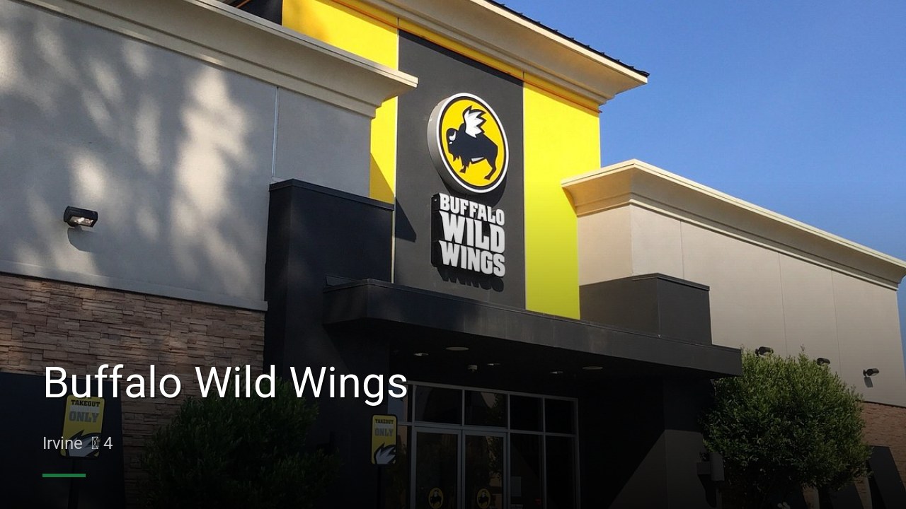 Buffalo Wild Wings - Sports Bars in Irvine