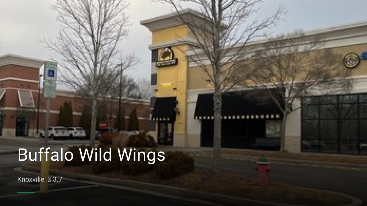Buffalo Wild Wings - Sports Bars in Knoxville