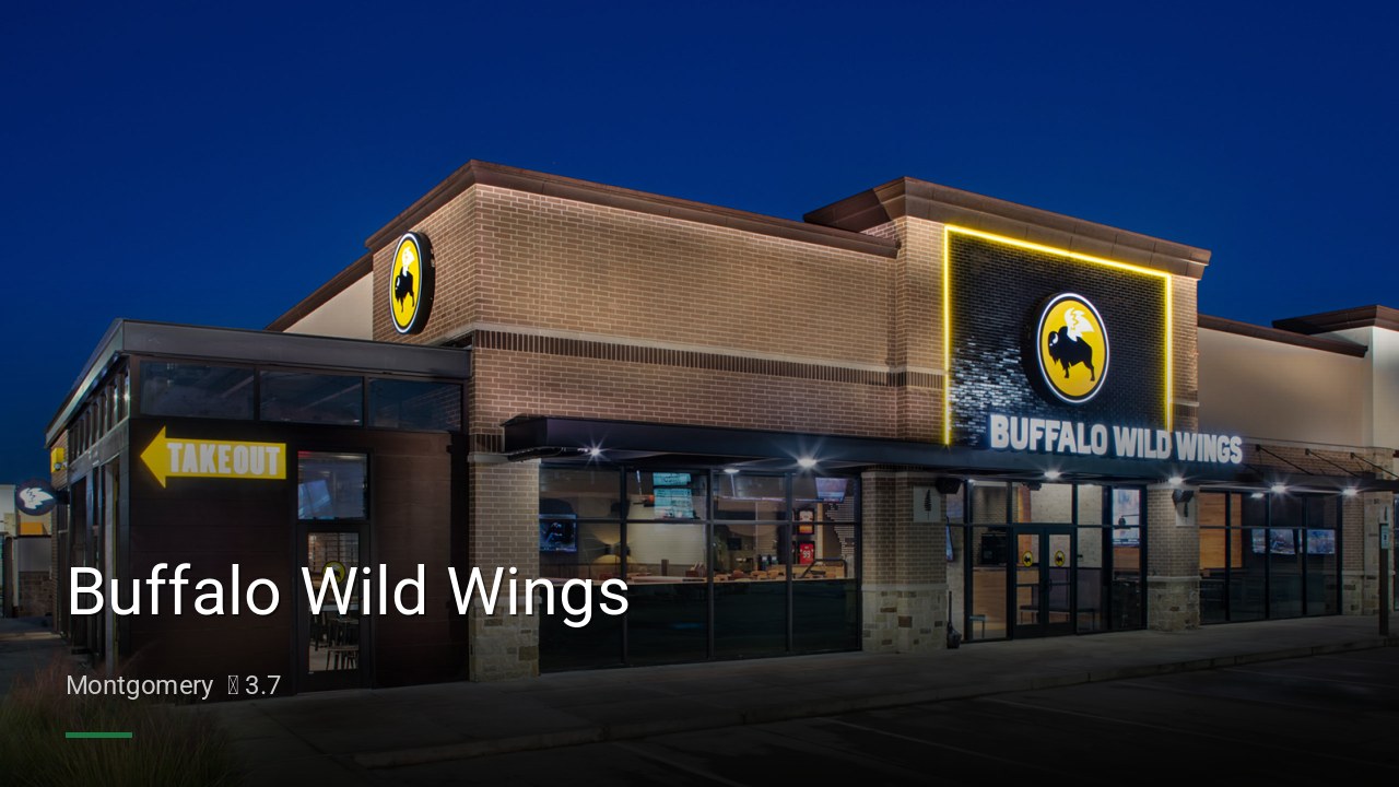 Buffalo Wild Wings - Sports Bars in Montgomery