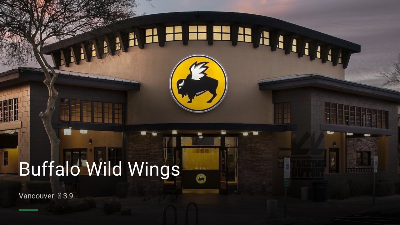 Buffalo Wild Wings - Sports Bars in Vancouver