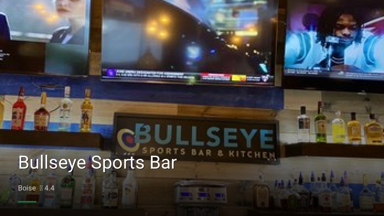 Bullseye Sports Bar - Sports Bars in Boise