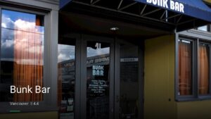 Bunk Bar — Sports bars in Vancouver