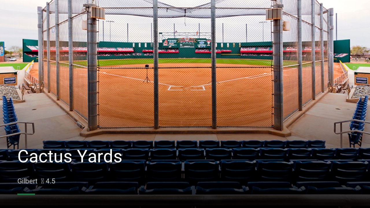 Cactus Yards - Sports Bars in Gilbert