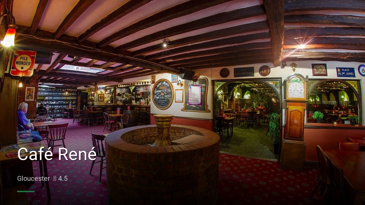 Café René - Sports Bars in Gloucester