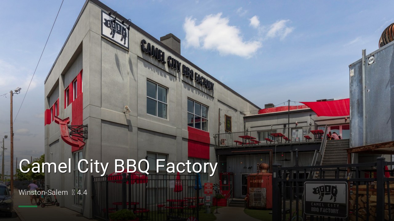 Camel City BBQ Factory - Sports Bars in Winston-Salem