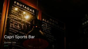 Capri Sports Bar — Sports bars in Rochester