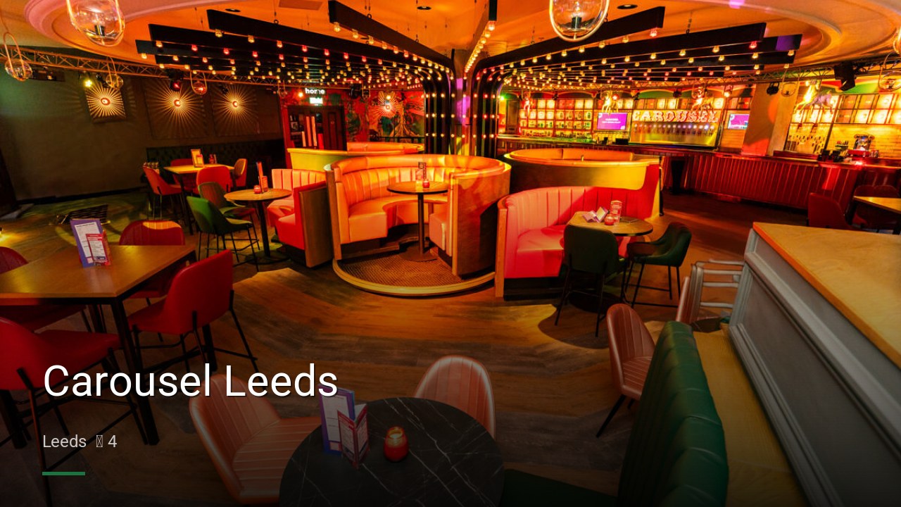 Carousel Leeds - Sports Bars in Leeds