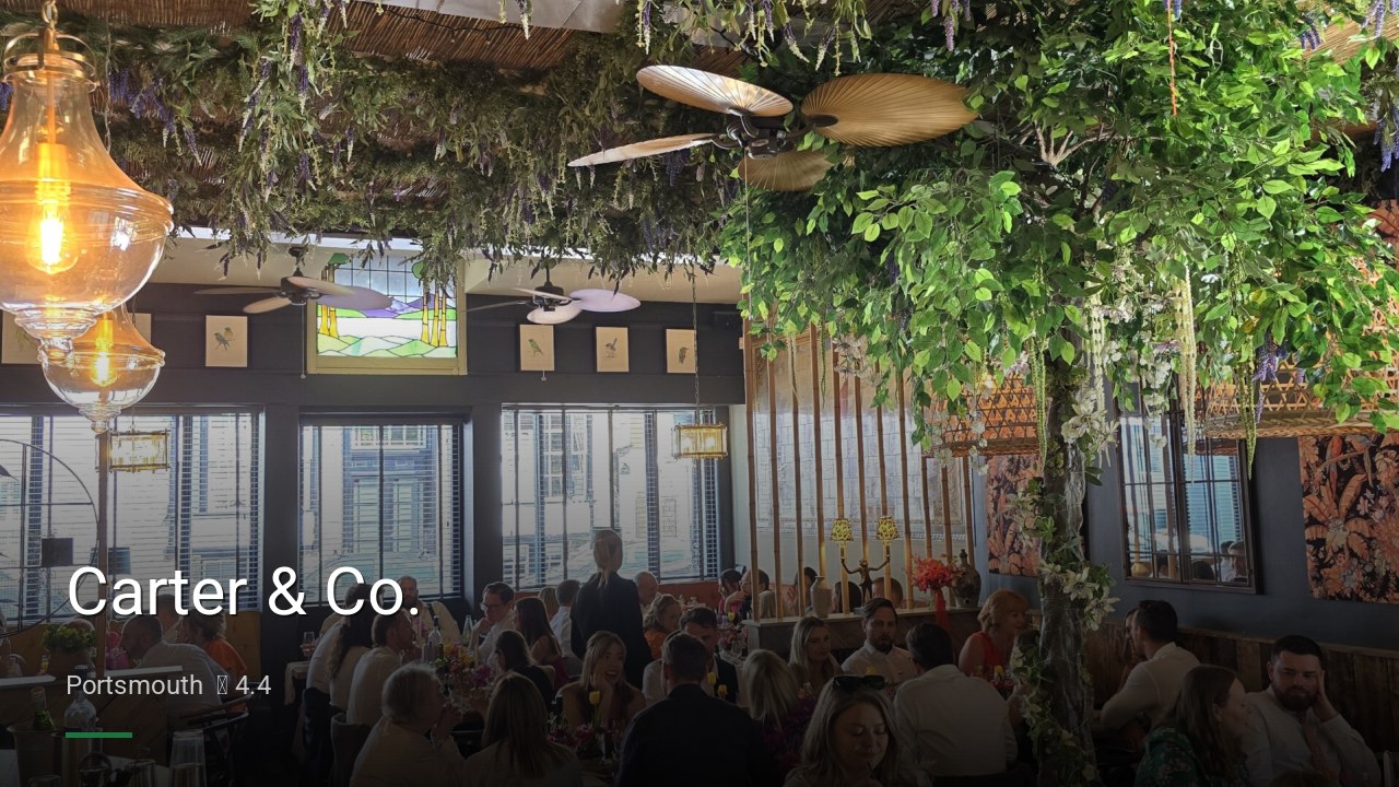 Carter & Co. - Sports Bars in Portsmouth