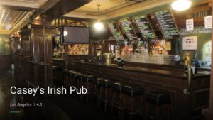 Casey’s Irish Pub — Sports bars in Los Angeles