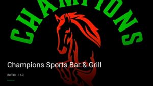 Champions Sports Bar & Grill — Sports bars in Buffalo