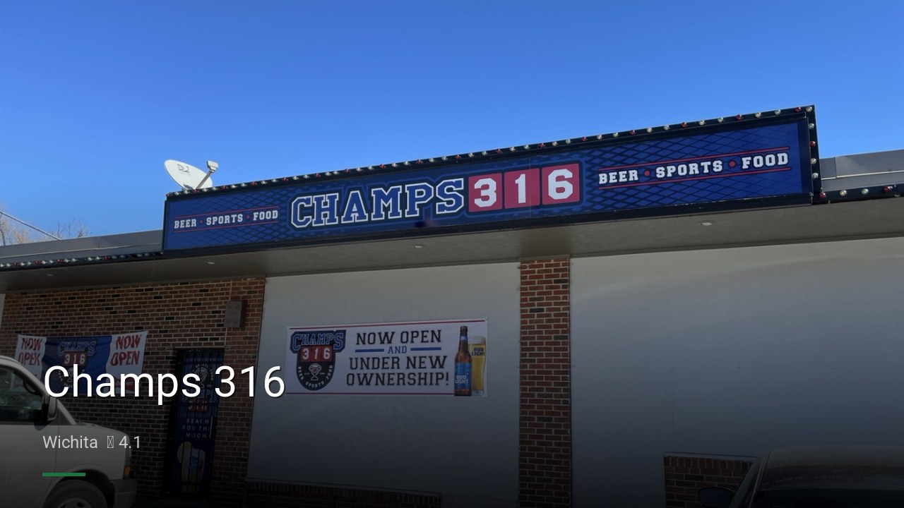 Champs 316 - Sports Bars in Wichita