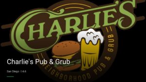 Charlie’s Pub & Grub — Sports bars in San Diego