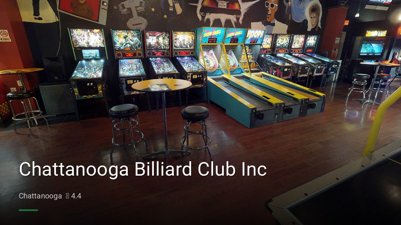 Chattanooga Billiard Club Inc - Sports Bars in Chattanooga