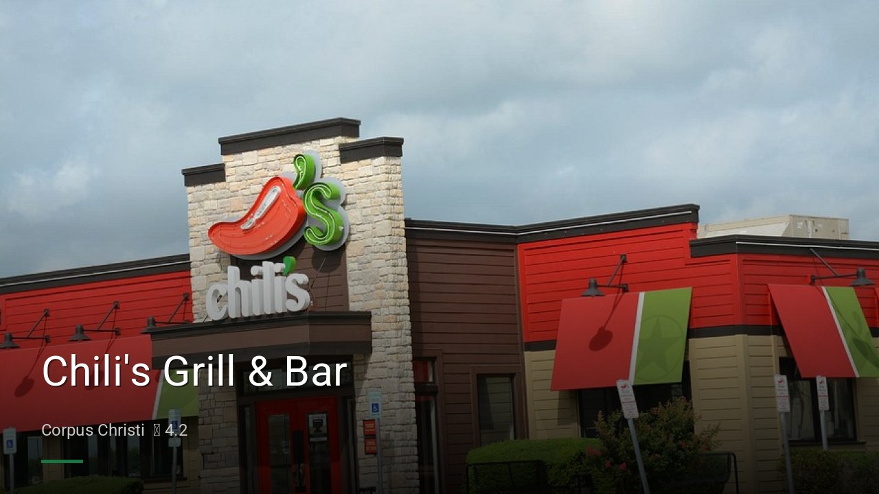 Chili's Grill & Bar - Sports Bars in Corpus Christi