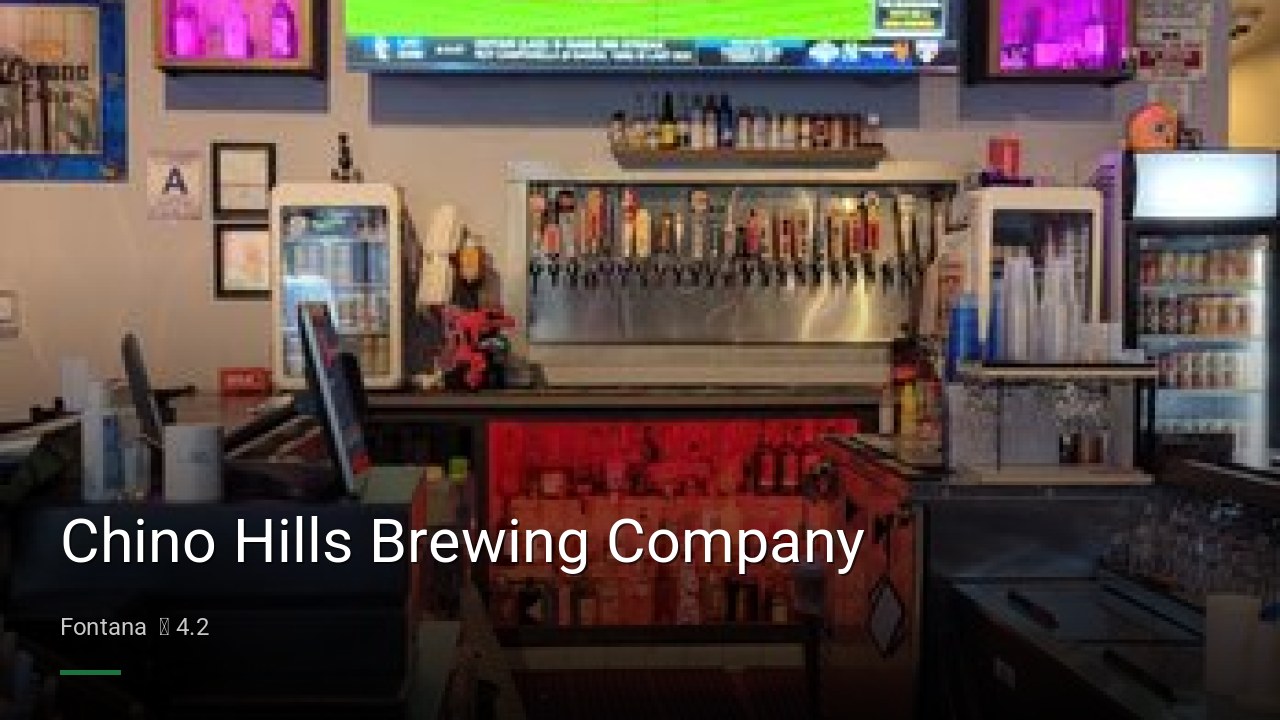 Chino Hills Brewing Company - Sports Bars in Fontana